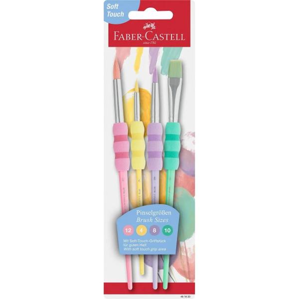 Detalii produs&Icirc;ncepe-&539;i aventura culorilor acum cu pensulele noastre coolPensule Soft Touch &icirc;n 4 dimensiuni diferiteDimensiuni pensule 4  8  10  12Toate dimensiunile importante de pensule de care ve&539;i avea nevoie pentru &537;coal&259;Pensul&259; rotund&259; &537;i plat&259;Perie cu p&259;r sintetic robust &537;i moaleEliberare bun&259; a culoriiSfat pentru o durat&259; lung&259; de via&539;&259;  