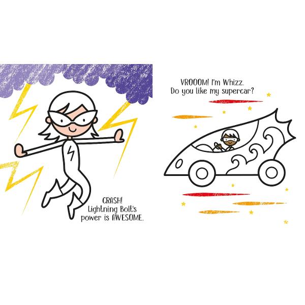 Little children will love exploring the amazing world of superheroes with this action-packed early years colouring book With over 30 bold simple yet exciting outline illustrations to colour its the ideal way to spark young adventurers imaginations as they develop their pencil control skills