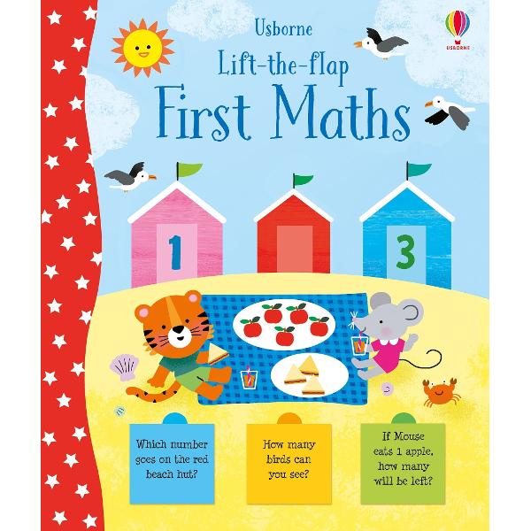 Count animals at the zoo order birthday presents from smallest to biggest add dogs playing at the park and more in this fun introduction to maths With over 70 flaps to lift this charming book provides children with lots of number recognition sequencing and counting practice before introducing simple addition and subtraction activities
