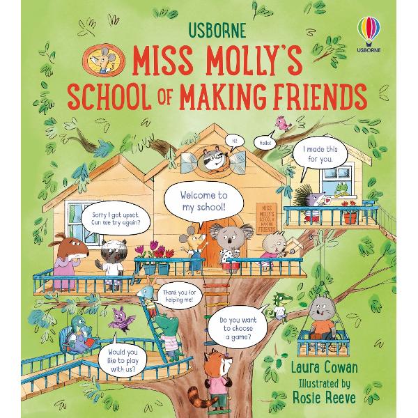 The thought of making new friends turns Kerry Koalas tummy upside down But luckily Miss Mollys treetop school is there to help Here Kerry will learn how to start conversations take turns and play fairly and work through disagreements and apologise - as well as understand different kinds of friendship and how they can change and grow A perfect way to start conversations with children about making friends with humour fun and a cast of lively animal characters