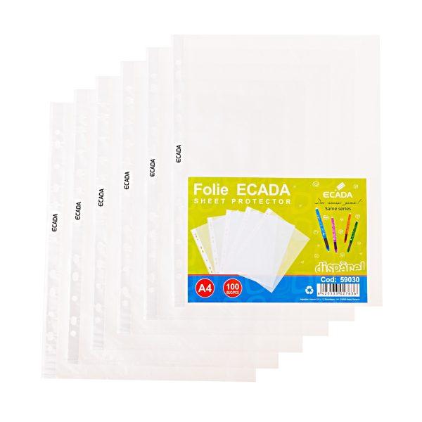 Folia pentru documente A4 este sub&539;ire &537;i flexibil&259; utilizat&259; pentru a proteja documentele sau h&acirc;rtiile &icirc;mpotriva murd&259;riei apei sau altor tipuri de deteriorareAceasta este conceput&259; pentru a se potrivi cu h&acirc;rtia de dimensiuni A4 &537;i poate fi utilizat&259; pentru a proteja o varietate de tipuri de documenteCaracteristici produsDimensiune mareGrosime 30 microniFormat A4100 buc&259;&539;i 
