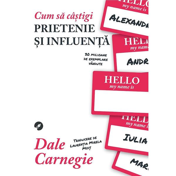 Profesorul american Dale Carnegie a scris &bdquo;Cum s&259; c&acirc;&537;tigi prietenie &537;i influen&539;&259;&rdquo; dup&259; ce a realizat &icirc;n studiile sale c&259; doar 15 din succesul financiar se datoreaz&259; cuno&537;tin&539;elor tehnice Aceast&259; carte poate interpretat&259; ca un manual al ingineriei umane care s&259; acopere restul de 85 din abilit&259;&539;ile necesareAici vei g&259;si o serie de principii de via&539;&259; adunate din 
