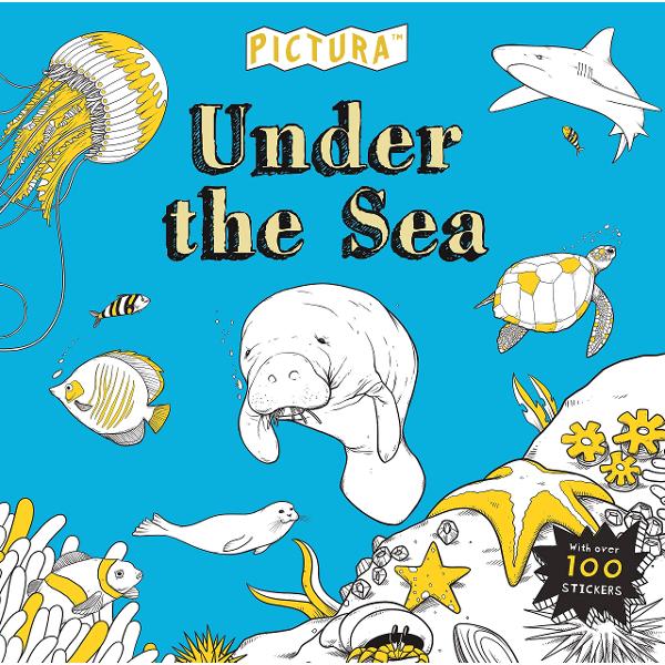 Under the Sea Creative Coluring  100 Stickers
