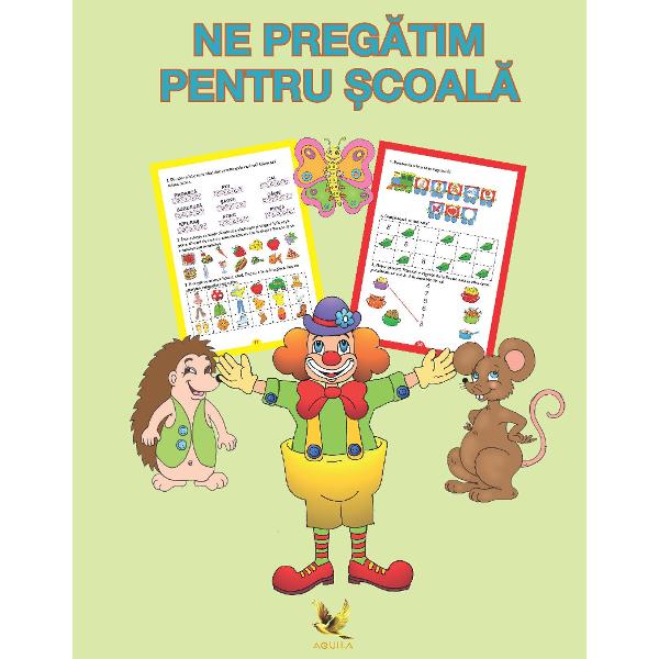 Aceast&259; carte de activit&259;&539;i a fost creat&259; pentru a-i ajuta pe cei mici s&259; descopere lumea &icirc;nv&259;&539;&259;rii &icirc;ntr-un mod natural pl&259;cut Fiecare pagin&259; &icirc;mbin&259; jocul cu exerci&539;ii atent g&acirc;ndite astfel &icirc;nc&acirc;t copilul s&259; &icirc;&537;i dezvolte treptat abilit&259;&539;ile de care va avea nevoie la &537;coal&259; aten&539;ia logica motricitatea fin&259; orientarea &icirc;n spa&539;iu 