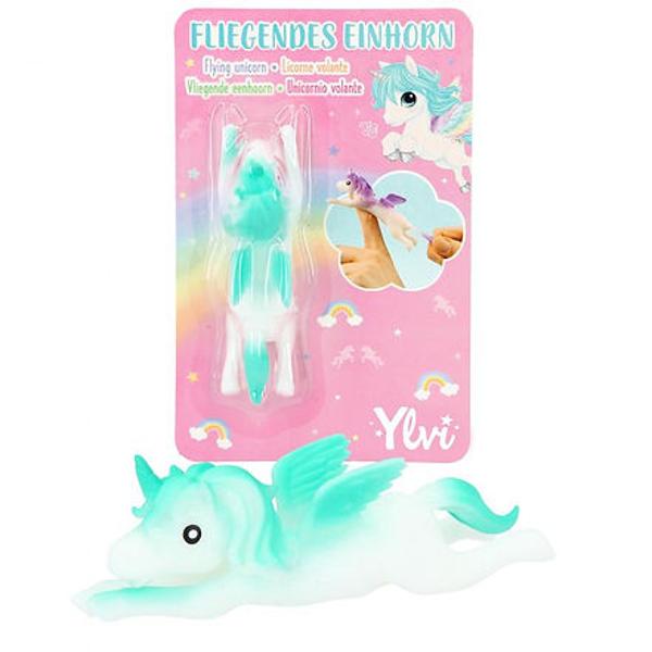 Unicorn In zbor Daca Intindeti animalul magic din plastic moale peste deget si Il lasati sa plece acesta mareste prin aer si chiar se lipeste pentru scurt timp pe suprafete netede Disponibil In 3 culori diferite; poate fi curatat cu apa si sapunAtentie Pretul afisat este per bucata Nu se poate alege culoarea