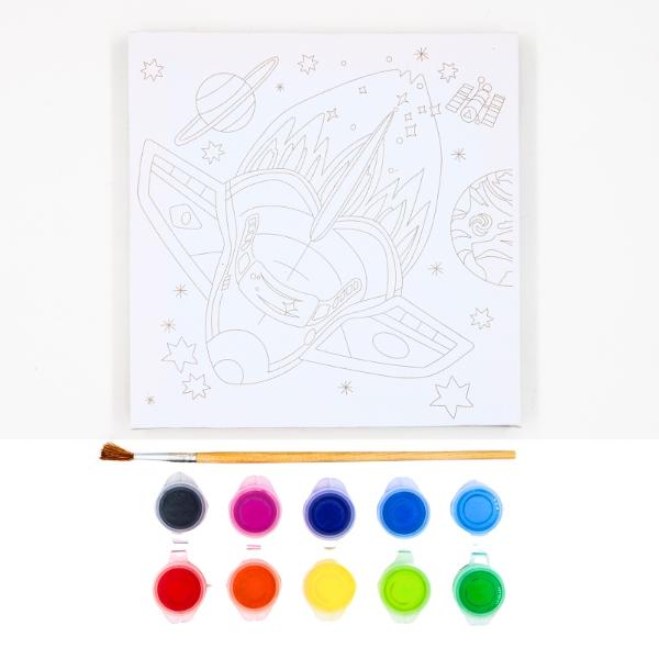 Panza pentru pictura 155x155cm&nbsp; COLORARTE motive spatiale MY18 culoripensula bx100 P4547