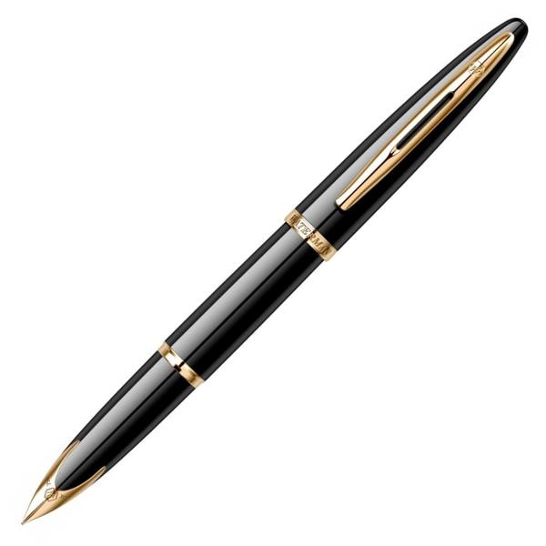 Stilou Waterman Carene Standard Black Sea GTCapac din alama lacuit cu multistraturi de lac negruCorp din alama lacuit cu multistraturi de lac negruAccesoriile placate cu aur de 23KPenita din aur masiv de 18KLungime deschis&nbsp;14800mm&nbsp; Latime&nbsp;1600mm&nbsp; Greutate&nbsp;3300gPachetul contineInstrument de scrisConvertor de lux Waterman 