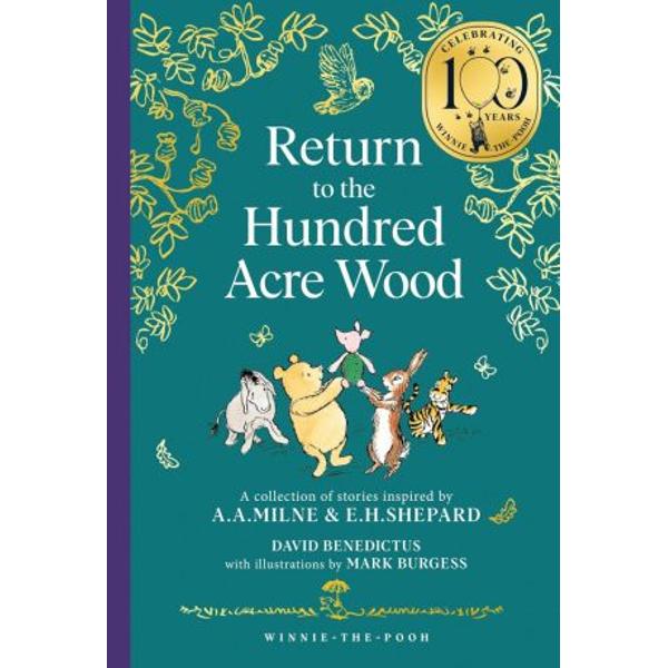 &lsquo;Hallo everyone I&rsquo;m backStunning 100th anniversary hardback edition of the official sequel story collection by David Benedictus inspired by Milne&rsquo;s classic stories about everyone&rsquo;s favourite bearThe Rumours are true &ndash; Christopher Robin is back in the Hundred Acre Wood This authorised sequel to AAMilne&rsquo;s original stories allows readers to spend a few more treasured hours with the Best Bear in All the World as he goes in search of 