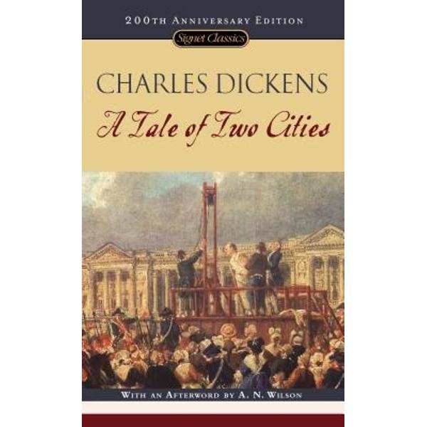 The French Revolution comes to vivid life in Charles Dickenss famous novel about the best of times and the worst of timesThe storming of the Bastillethe death carts with their doomed human cargothe swift drop of the guillotine blade--this is the French Revolution that Charles Dickens vividly captures in his famous work A Tale of Two Cities With dramatic eloquence he brings to life a time of terror and treason a starving people rising in frenzy and hate to overthrow a 