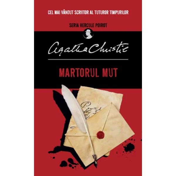 Martorul mut Toat&259; lumea d&259; vina pe juc&259;u&537;ul terrier Bob pentru accidentul în care st&259;pâna sa Emily Arundell a c&259;zut pe sc&259;ri fiind la un pas de moarte Îns&259; cu cât se gânde&537;te mai mult la obiceiurile câinelui ei &537;i la împrejur&259;rile în care s-a lovit cu atât b&259;trâna &537;i bogata doamn&259; este mai convins&259; c&259; una dintre rudele sale a încercat s&259; o omoare