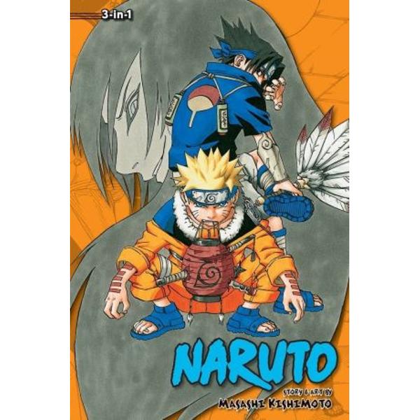 Containing volumes 7 8 and 9 of Naruto Naruto Sasuke and Sakura passed the written portion of the Ch&ucirc;nin Exam but that was only the beginning Now in the thick of the exams second phase held in the aptly named Forest of Death instructor Mitarashi Anko has promised to cut the number of advancing teams by half And a mysterious predator in their midst is after Sasuke