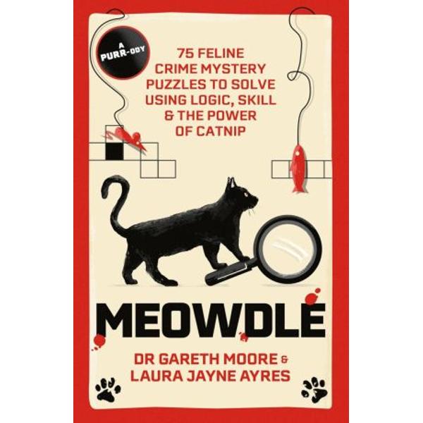 Sharpen your claws and use the power of deduction to solve 75 feline feloniesFrom Dr Gareth Moore and Laura Jayne Ayres Britains leading puzzle-writing duo&nbsp;comes&nbsp;Meowdle&nbsp;- a collection of 75 original cat-themed logic puzzles that promises to purr-plex and entertain amateur sleuths of all ages This book is packed with a variety of engaging brainteasers each 