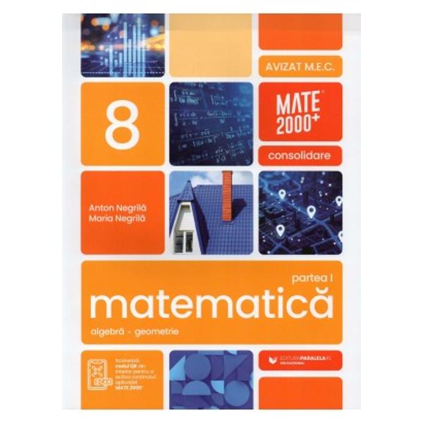 Acest auxiliar didactic este aprobat pentru utilizarea in unitatile de invataman preuniversitar prin OME nr 469602082019 Lucrarea este elaborata in conformitate cu Programa scola in vigoare pentru clasa a V-a aprobata prin OMEN nr 339328022017 Seria de lucrati Mate 2000 consolidare destinata claselor de gimnaziu respecta toate cerintele programei referitoare la competente generale competente specifice si continuturi oferind sugestii metodologice dintre cele mai atractive Prin 