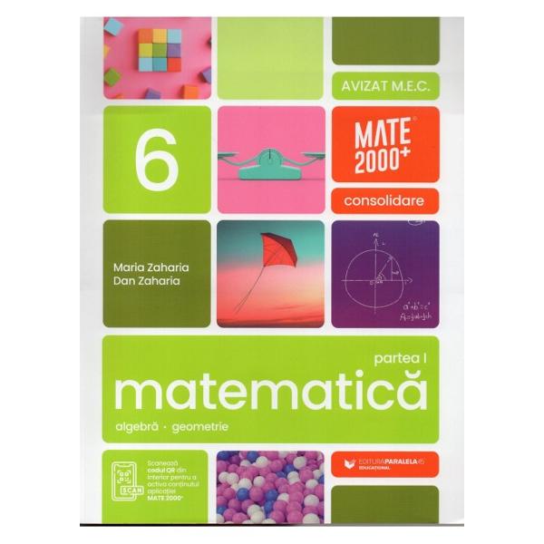Acest auxiliar didactic este aprobat pentru utilizarea in unitatile de invataman preuniversitar prin OME nr 732629102024 Lucrarea este elaborata in conformitate cu Programa scola in vigoare pentru clasa a V-a aprobata prin OMEN nr 339328022017 Seria de lucrati Mate 2000 consolidare destinata claselor de gimnaziu respecta toate cerintele programei referitoare la competente generale competente specifice si continuturi oferind sugestii metodologice dintre cele mai atractive Pentru a 