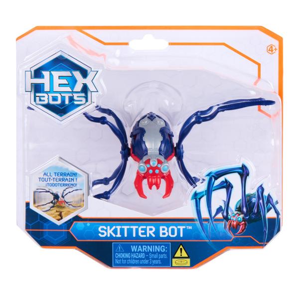 Sa inceapa distractia si micile farse alaturi de familia si prietenii tai cu Paianjenul HEX BOTS Aceasta jucarie robotica super haioasa va aduce cu siguranta hohote de ras si mici sperieturi prietenesti oricui se teme de gaze si insecte  Priveste cum Paianjenul tau alearga de zor pe podea multumita miscarilor sale autonome complet unice Poate traversa orice tip de teren asa ca il poti trimite in misiune chiar si afara in aer liber Paianjenul prinde viata instantaneu cu designul sau 
