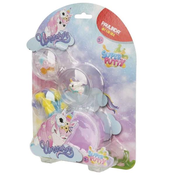 Varsta recomandata 3 - 4 ani 4 - 5 ani 5 - 6 ani 6 - 7 aniDimensiuni produs ambalat 19 x 26 x 5 cmGreutate produs ambalat 016 kgEsti gata pentru o doza de distractie si relaxare Slime-ul Super Putty Unicorn te va cuceri instantaneu cu nuantele sale vibrante inspirate de lumea magica a unicornilor Acest slime moale si placut la atingere este perfect pentru a te elibera de stres si pentru a-ti pune imaginatia la treabaAmesteca toate accesoriile in slime si 