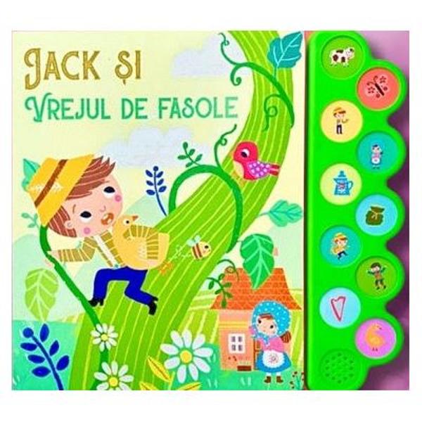Carte cu 10 sunete Jack si vrejul de fasole&nbsp;