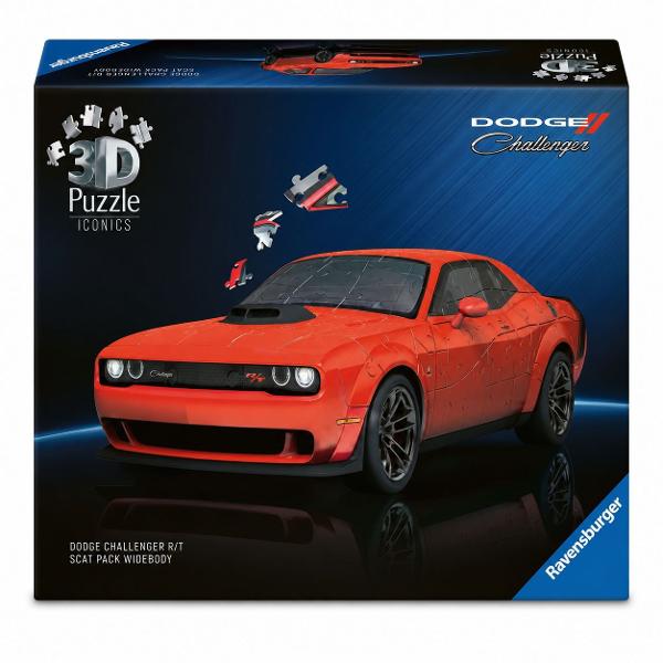 Descopera colectia de Puzzle-uri 3D Ravensburger Iconics care fascineaza Cunoaste colectia tridimensionala de masini cult creata pentru pasionatii de automobilism Detaliile redate cu precizie aspectul realist si rotile mobile impresioneaza Dupa asamblare vor deveni o decoratiune frumoasa pentru interiorul tau O experienta unica de imbinare a pieselor si de construire a unui model tridimensional Detalii redate fidel si roti mobile O decoratiune frumoasa pentru orice interior 