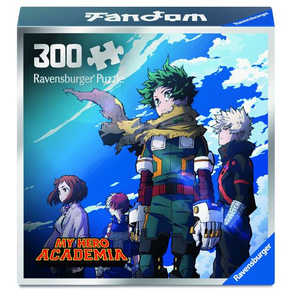Puzzle-urile Fandom Ravensburger se asambleaza mult mai rapid decat alte formate de puzzle Sunt suficiente doar 2030 de minute pentru a completa acest puzzle de 300 de piese Puzzle-urile contin modele unice placute de asamblat si care arata minunat ca imagine finala Este un antrenament excelent pentru minte ideal pentru cei care cauta o modalitate de relaxare dar care doresc totodata sa-si antreneze creierul si memoria Puzzle-urile sunt realizate din carton gros cu strat moale de 