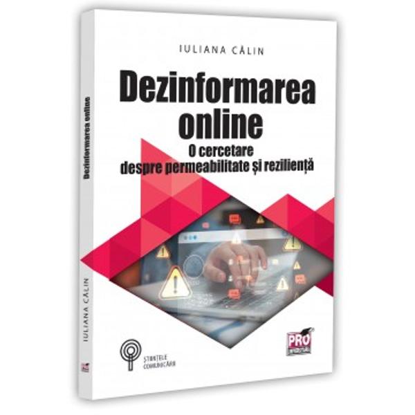 Lucrarea reprezint&259; o cercetare &537;tiin&539;ific&259; a fenomenului dezinform&259;rii din mediul online specific spa&539;iului socio-cultural rom&acirc;nesc care printr-o abordare interdisciplinar&259; exploreaz&259; aspectele tehnologice c&acirc;t &537;i resorturile psihologice &537;i sociale ale permeabilit&259;&539;ii respectiv rezilien&539;ei fa&539;&259; de aceast&259; patologie comunica&539;ional&259;p stylefont-weight 
