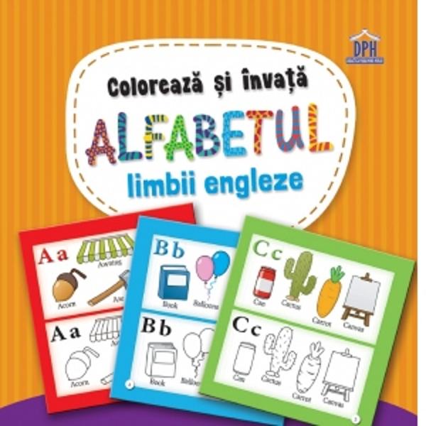 Coloreaz&259; &537;i &238;nva&539;&259; alfabetul limbii engleze este o carte de colorat antrenant&259; care &238;i provoac&259; pe copiii cu v&226;rsta peste 3 ani s&259; &238;nve&539;e alfabetul limbii engleze prin simplul joc de a coloraCopiilor le place s&259; coloreze Coloratul este o activitate ludic&259; indispensabil&259; &238;n dezvoltarea acestoraColor&226;nd ei &238;&537;i dezvolt&259; creativitatea &238;ncrederea &238;n sine &537;i imagina&539;ia De 