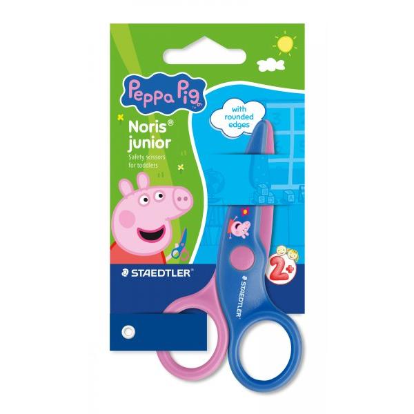 Foarfeca Staedtler Noris Junior Peppa Pig 10cm pentru mana dreapta ST96540BKL1