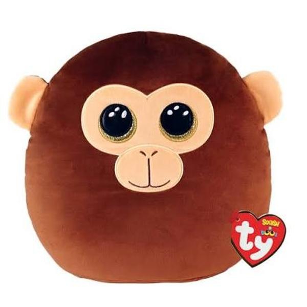 Jucarie de plus TY Squishy Beanies - DUNSTON maimuta 22 cm TY39241