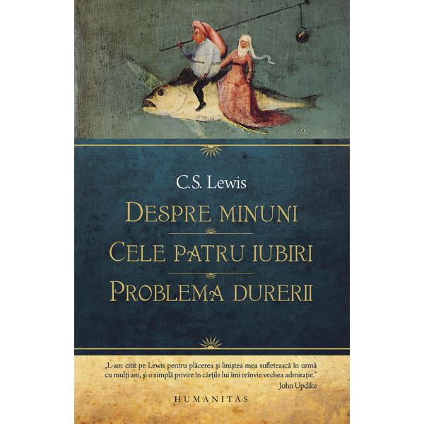 Traducere de Sorin M&259;rculescu&nbsp;&bdquo;L-am citit pe Lewis &icirc;n urm&259; cu mul&355;i ani pentru pl&259;cerea &351;i lini&351;tea mea sufleteasc&259; &351;i o simpl&259; privire &icirc;n c&259;r&355;ile lui &icirc;mi re&icirc;nvie vechea admira&355;ie&ldquo; &mdash; JOHN UPDIKE&nbsp;Despre minuni pleac&259; de la ideea c&259; miracolul cre&351;tin fundamental este &icirc;ntruparea toate celelalte preg&259;tindu-l sau 