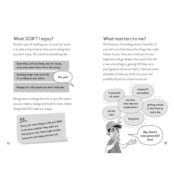 The teenage years can be a turbulent time and managing the pressures of school friendships puberty and family life is tricky for many young people This book takes an honest look at some of these issues and offers plenty of tips and suggestions to help teenagers cope with anxiety and stress Many aspects of self-care are explored including eating well sleeping enough doing things you enjoy and socializing Theres guidance for managing social media too and a happy healthy life plan 