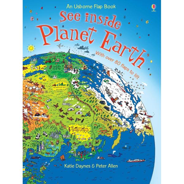 A brilliant flap book that delves deep into the mysteries of the geography of the Earth Each page is covered with flaps that reveal and explain the Earths structure climate and environments from desert to arctic tundra Includes pages revealing the problems of climate change and ways to reduce global warming With over 80 sturdy flaps and internet links to websites to find out more