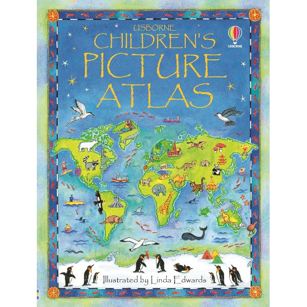 A beautifully illustrated picture atlas that takes children on a magical journey around the world Each map is crammed with fascinating details to pore over and talk about and thematic pages describe people and places around the world Includes a Trip Around the World quiz and an index of place names