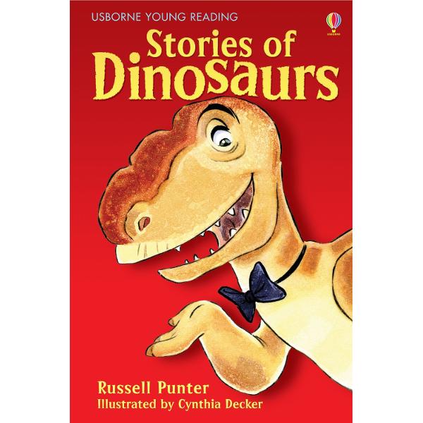 Three original stories for children who have just started reading on their own Stories feature wrestling raptors a hilarious tale of vegetarian dinosaurs and a prehistoric egg hatching in a modern museum Includes a pronunciation guide to help young readers say the dinosaur namesHumorously illustrated by Cynthia Decker Part of the Usborne Reading Programme developed with reading experts at the University of Roehampton