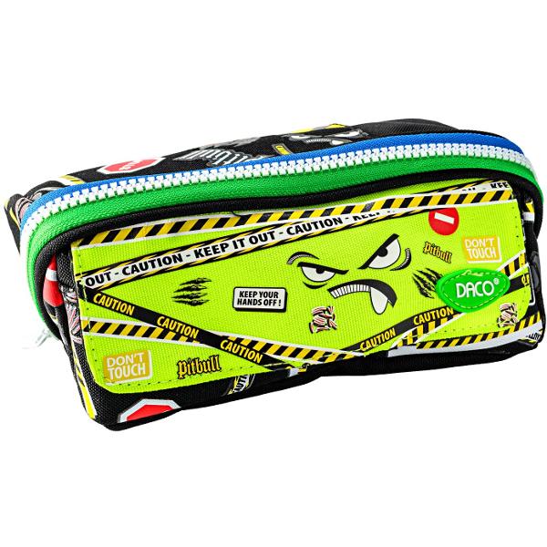 Penar 1 Fermoar Borset&259; DACO PE709N &ndash; Poliester 22 &times; 85 &times; 85 cmCompleteaz&259; rechizitele &537;colare cu&nbsp;Penarul DACO PE709N un penar tip borset&259; cu&nbsp;un compartiment principal ideal pentru organizarea 