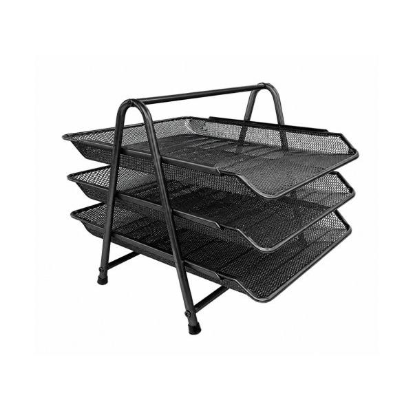 Suport Orizontal Documente cu 3 T&259;vi&539;e MAS 523N &ndash; Organizare Elegant&259; &537;i Eficient&259; pentru BirouSuportul orizontal pentru documente MAS 523N&nbsp;este solu&539;ia ideal&259; pentru organizarea eficient&259; a documentelor dosarelor coresponden&539;ei &537;i actelor de birou 