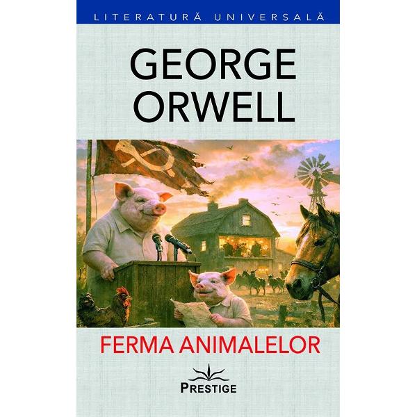 Ferma animalelor&nbsp;este o nuvela distopica scrisa de&nbsp;George Orwell Publicata in Anglia la 17 august 1945 cartea reflecta evenimentele care au dus la perioada numita era lui Stalin 1927-1953 inainte de Al Doilea Razboi Mondial Orwell fiind un socialist democrat si membru al Partidului Independent al Clasei Muncitoare timp de multi ani l-a criticat pe Iosif 
