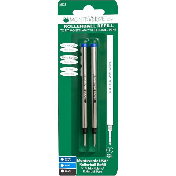 Mina roller Montblanc Blue F M222BU set 2 bucati