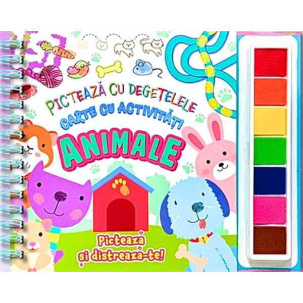 Animale Picteaza cu degetelele