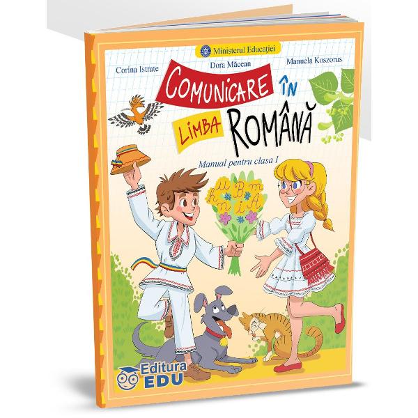 Manualul de Comunicare &icirc;n limba rom&acirc;n&259; pentru clasa I este c&acirc;&537;tig&259;tor al licita&539;iei organizate de Ministerul Educa&539;iei &icirc;n 2023Acest manual formeaz&259; &537;i dezvolt&259; &icirc;n cele 138 de pagini ale sale competen&539;ele generale &537;i specifice prev&259;zute &icirc;n programa &537;colar&259; Con&539;inuturile &537;tiin&539;ifice sunt abordate &icirc;ntr-o manier&259; modern&259; accesibil&259; &537;i 