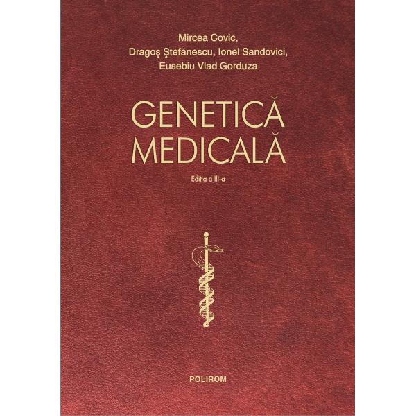 In domeniul geneticii apar progrese tehnice &537;i &537;tiin&539;ifice importante în fiecare an Numeroasele achizi&539;ii privind structura &537;i func&539;ia genomului uman au consecin&539;e &537;i aplica&539;ii majore în teoria &537;i practica medical&259; ce inaugureaz&259; era genomicii în medicin&259; Autorii fac o revizie complet&259; a textului edi&539;iei precedente &537;i mai ales actualizarea lui Cartea î&537;i p&259;streaz&259; larga 