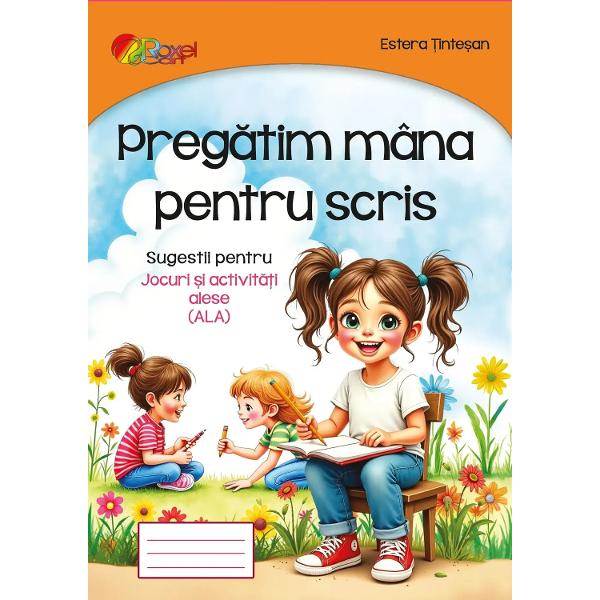 Pregatim mana pentru scris&rdquo;In aceasta lucrare educatoarele si parintii vor gasi un sprijin real in ceea ce priveste pregatirea mainii pentru scris Sugestiile pentru semnele grafice premergatoare scrierii literelor de mana sunt concepute pe spatii de caiet tip I si sunt restranse pentru a nu obosi copilulImaginile estetice care insotesc semnele grafice fac din aceste sugestii o atractie pentru fiecare copil