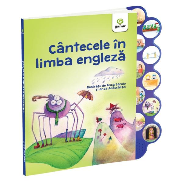 Familiarizeaz&259;-l pe copilul t&259;u cu limba englez&259; ascult&acirc;nd &icirc;mpreun&259; c&acirc;ntecele cunoscute &537;i &icirc;ndr&259;gite de copiii din &icirc;ntreaga lume &bdquo;Hickory Dickory Dock&rdquo; &bdquo;Old MacDonald Had a Farm&rdquo; &537;i &bdquo;Twinkle Twinkle Little Star&rdquo; sunt doar c&acirc;teva dintre melodiile pe care copilul le va putea asculta &537;i c&acirc;nta