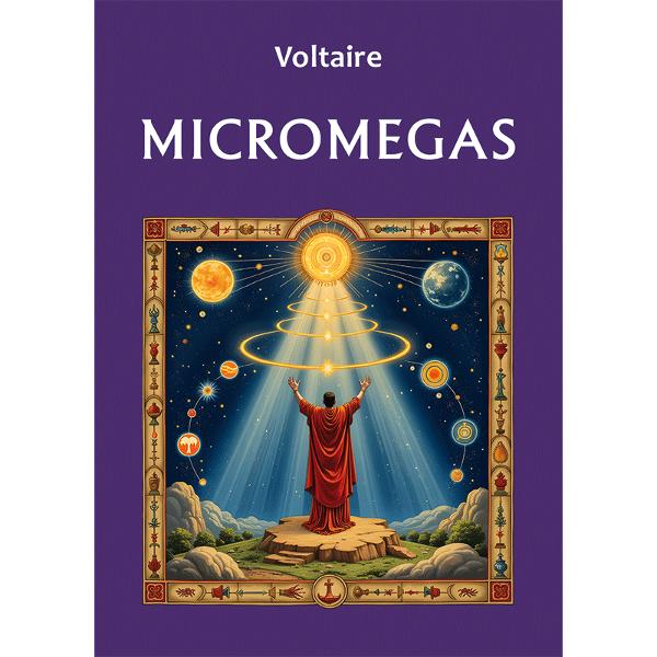 Fragment din lucrarea Micromegas de VoltaireMicromegas dup&259; ce f&259;cu un ocol ajunse &icirc;n planeta Saturn Oric&acirc;t de obi&351;nuit era el s&259; vad&259; aspecte noi la &icirc;nceput c&acirc;nd v&259;zu c&acirc;t e de mic globul acesta &351;i c&acirc;t de m&259;run&355;i sunt locuitorii lui nu-&351;i putu &355;ine z&acirc;mbetul acela de superioritate pe care &icirc;l au chiar oamenii cei mai &icirc;n&355;elep&355;i Pentru c&259; la urma urmei 