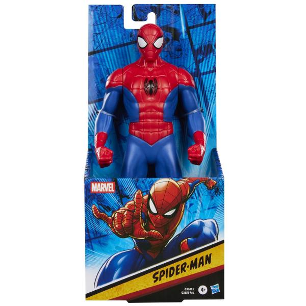 Figurina de actiune Marvel cu inaltimea de aproximativ 20 cm inspirata de indragitii supereroi din universul Marvel Designul detaliat si culorile specifice fiecarui personaj permit recrearea scenelor preferate si inventarea unor noi aventuri pline de actiune Figurina este potrivita pentru joaca de rol contribuind la dezvoltarea imaginatiei si creativitatii copiilor dar poate fi folosita si ca obiect de colectie Colectia poate include personaje precum Iron Man Spider-Man Hulk Captain 