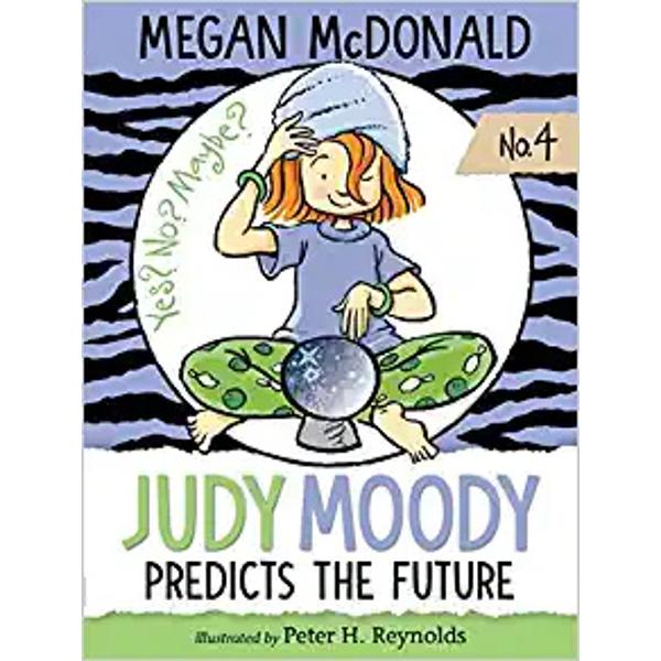 With the help of a mood ring and a Magic 8 Ball Judy Moody is convinced she can foretell the futureJudy has a mood ring and its Extra Special Powers have put Judy in a predicting mood But her outrageous predictions have everyone wondering if Judy really is psychic According to Madame M for Moody the Toad Pee Club’s long-lost mascot will reappear Judy will earn the coveted Thomas Jefferson tricorn-hat sticker and love just might 