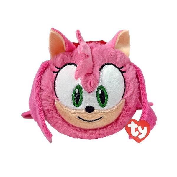 Jucarie de plus TY Beanie Bouncers - AMY din universul Sonic 10 cm TY83065