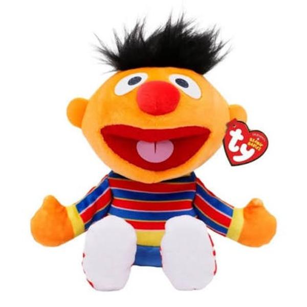 Jucarie de plus TY Beanie Babies - ERNIE 15 cm TY44035