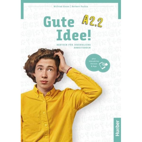 Gute Idee &ndash; das motivierend andere Jugendlichenlehrwerk f&uuml;r Deutsch als FremdspracheGute Idee A22 &ndash; Arbeitsbuch inklusive interaktiver Version mit integrierten Audiodateien und interaktiven &Uuml;bungenZielgruppe Jugendliche in Kursen A22 an Schulen und anderen Institutionen weltweitDas Arbeitsbuch dient zum selbstst&auml;ndigen &Uuml;ben und Vertiefen des Lernstoffs aus dem KursbuchIn jeder Lektion finden sich &Uuml;bungen zur 