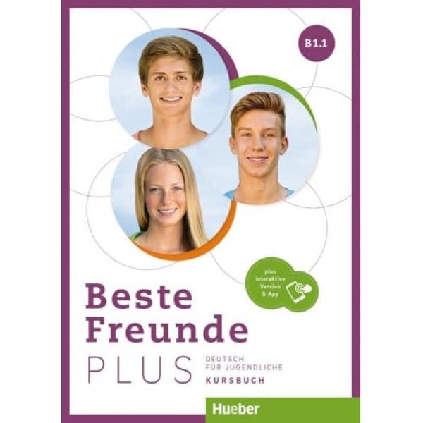 Beste Freunde PLUS &ndash; das interaktive DaF-Lehrwerk A1 - B1 f&uuml;r Deutsch als FremdspracheZielgruppe Jugendliche ohne VorkenntnisseBeste Freunde PLUS B11 Kursbuch &ndash; inklusive Startcode f&uuml;r die interaktive Version- basiert auf dem Lehrwerk &raquo;Beste Freunde&laquo;- neues Layout und inhaltliche Aktualisierung- modularer Aufbau jedes Modul umfasst drei kurze Lektionen &agrave; vier Seiten und f&uuml;nf zus&auml;tzliche 