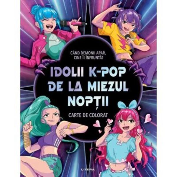 Calatoreste prin intermediul celor 45 de ilustratii complexe in lumea electrizanta a muzicii pop a magiei si a pericoluluiPRISM este o trupa de K-pop cu o viata secreta de luptatoare puternice care apara lumea de fortele intunericului Citeste-le povestea si da viata fiecarei pagini colorand-o cat mai frumos