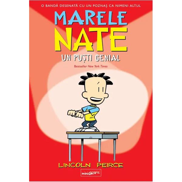 Bestseller New York TimesMarele Nate e un pu&537;ti genial - genial la inventat n&259;zdr&259;v&259;niiMereu pus pe glume mereu cu un r&259;spuns iste&539; pe buze Nate e b&259;ie&539;elul de 11 ani al&259;turi de care nu ai cum s&259; te plictise&537;ti Probleme cu &537;coala colegii sau temele de vacan&539;&259; - el trece peste toate cu mult umor &537;i creativitate&nbsp;Idei care ne-au pl&259;cut din aceast&259; band&259; 